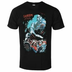 Men's T-shirt Queen - News Of The World - Vintage Black - ROCK OFF