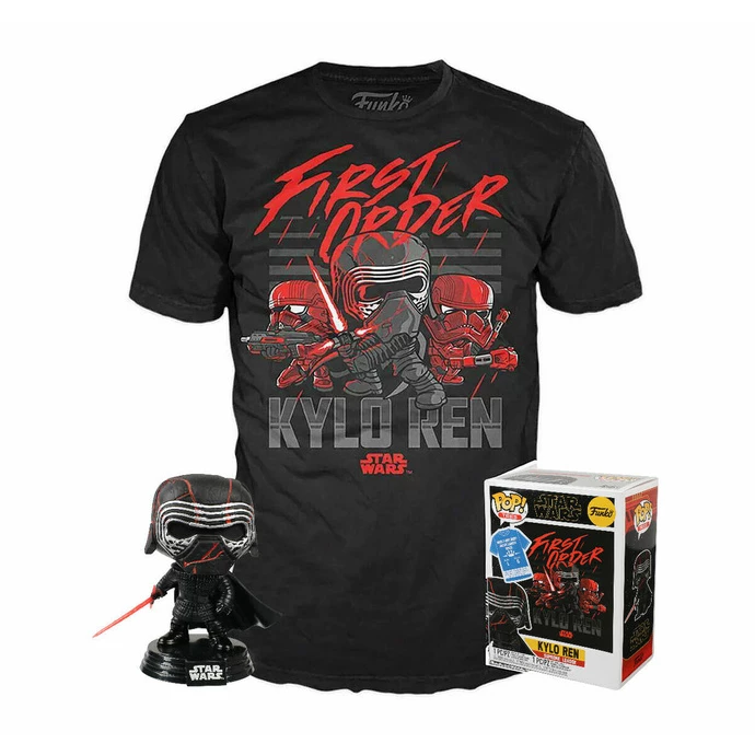 Set (figure+t-shirt) Star Wars - Episode IX - POP! - Kylo Rhine (Supreme Leader) 3 Set (figure+t-shirt) Star Wars - Episode IX - POP! - Kylo Rhine (Supreme Leader)