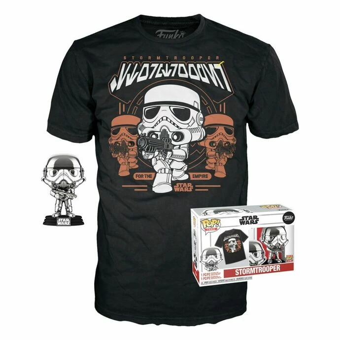 Set (figurine + T-shirt) Star Wars - POP! & Tee Stormtrooper 3 Set (figurine + T-shirt) Star Wars - POP! & Tee Stormtrooper