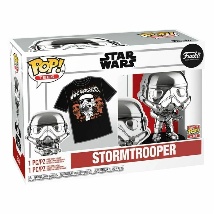 Set (figurine + T-shirt) Star Wars - POP! & Tee Stormtrooper 7 Set (figurine + T-shirt) Star Wars - POP! & Tee Stormtrooper - Image 5