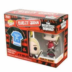Set (figurine + T-shirt) Suicide Squad - POP! - Harley Quinn -Cheap Gothic & Punk Shop x fkwa56748