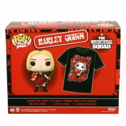 Set (figurine + T-shirt) Suicide Squad - POP! - Harley Quinn -Cheap Gothic & Punk Shop x fkwa56750