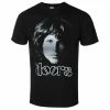 Men's T-shirt The Doors - Jim Halftone - BLACK - ROCK OFF -Cheap Gothic & Punk Shop xas037