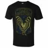 Men's T-shirt Alice In Chains - Psychedelic Rooster - Black - ROCK OFF -Cheap Gothic & Punk Shop xas043