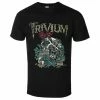 Men's T-shirt Trivium - Skelly Flower - ROCK OFF -Cheap Gothic & Punk Shop xas046