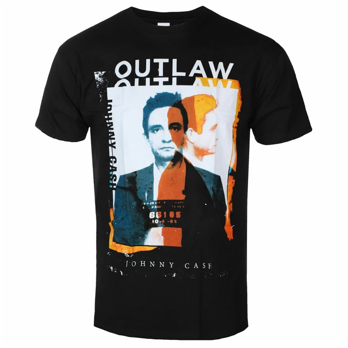 Men's T-shirt Johnny Cash - Outlaw Photo - ROCK OFF 3 Men's T-shirt Johnny Cash - Outlaw Photo - ROCK OFF