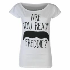 Women's T-shirt Freddie Mercury - Are You Ready Freddie