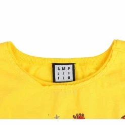 Women's T-shirt (top) LED ZEPPELIN - ICARUS - YELLOW RAVEN - AMPLIFIED -Cheap Gothic & Punk Shop zav430 020