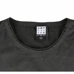 T-shirt Metal Men's AC-DC - Back In Black World Tou - AMPLIFIED -Cheap Gothic & Punk Shop zav 418 030